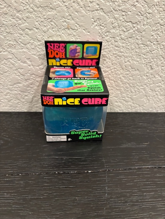 Schylling Other - NeeDoh Nice Cube Blue Squishy Toy
